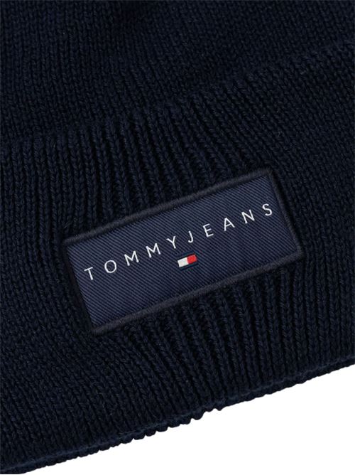 Cappello in maglia di cotone blu Tommy Jeans | AM0AM13666C1G